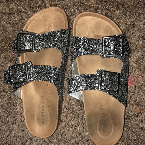 madden girl sparkly sandals